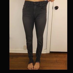 AG denim gray jeans skinny size 26